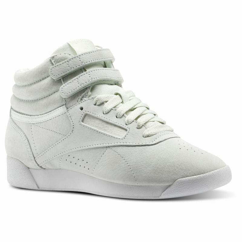 Reebok Freestyle Hi Nbk Tenisky Damske - Modre/Biele AX2757HP